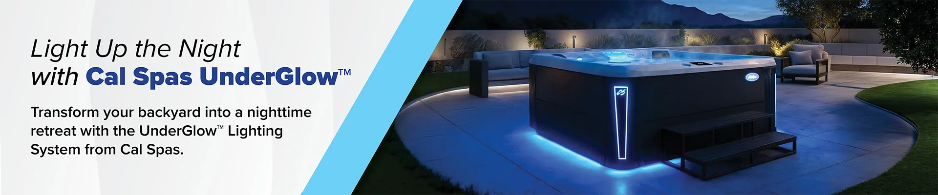 Calspas hot tub being used in a family setting - Jacksonville